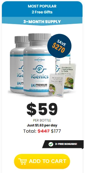 iGenics 3 Bottle Price